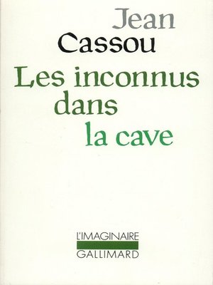 cover image of Les inconnus dans la cave